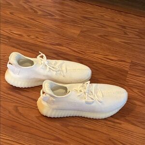 adidas Men's Cream Athletic Shoes